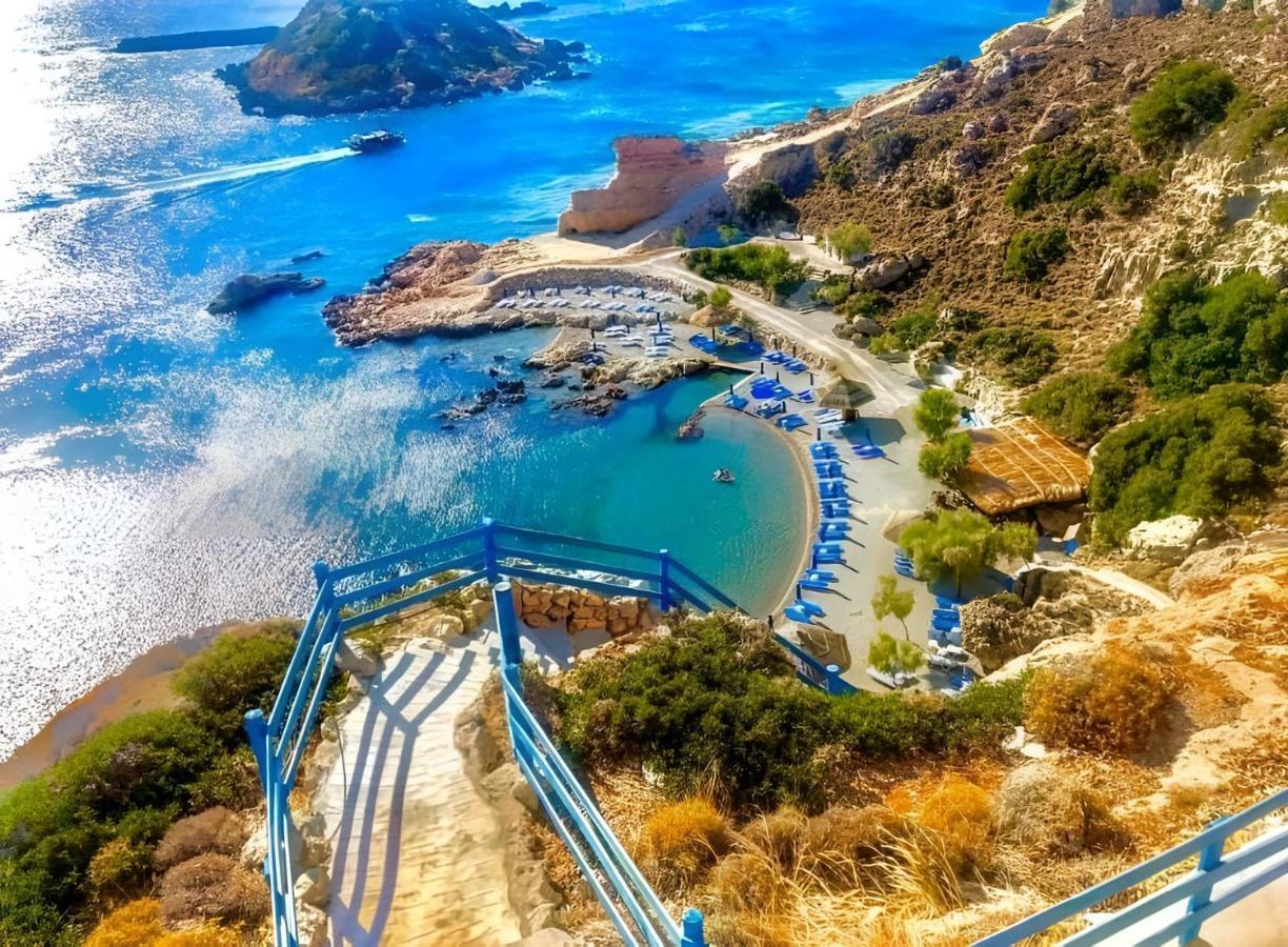 Aegean Serenity - Sea View Retreat Archangelos  Dış mekan fotoğraf